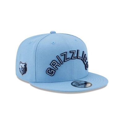 Memphis Grizzlies Gorra | New Era NBA Statement Edition 9fifty Snapback Cap Mexico - Azules